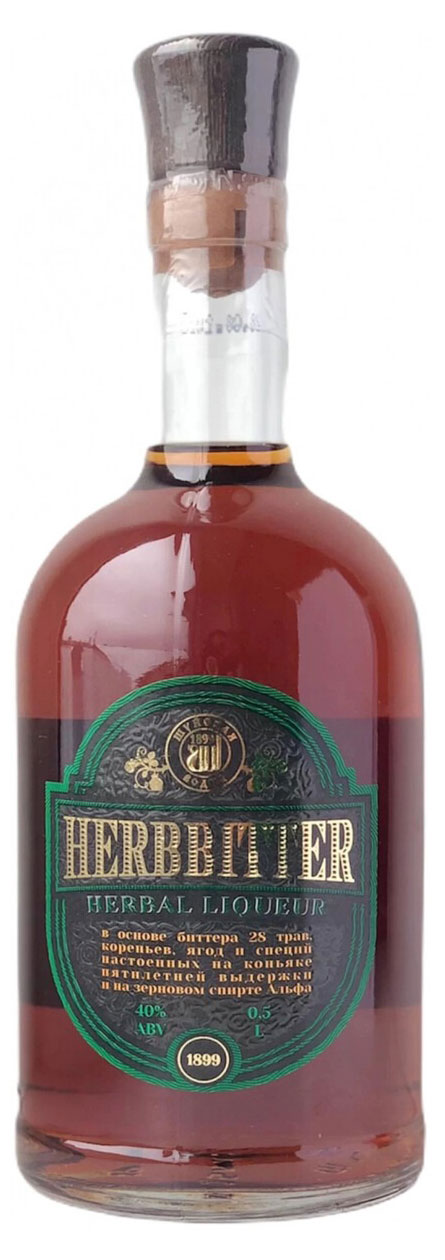 

Настойка полусладкая Herbbitter Россия, 0,5 л
