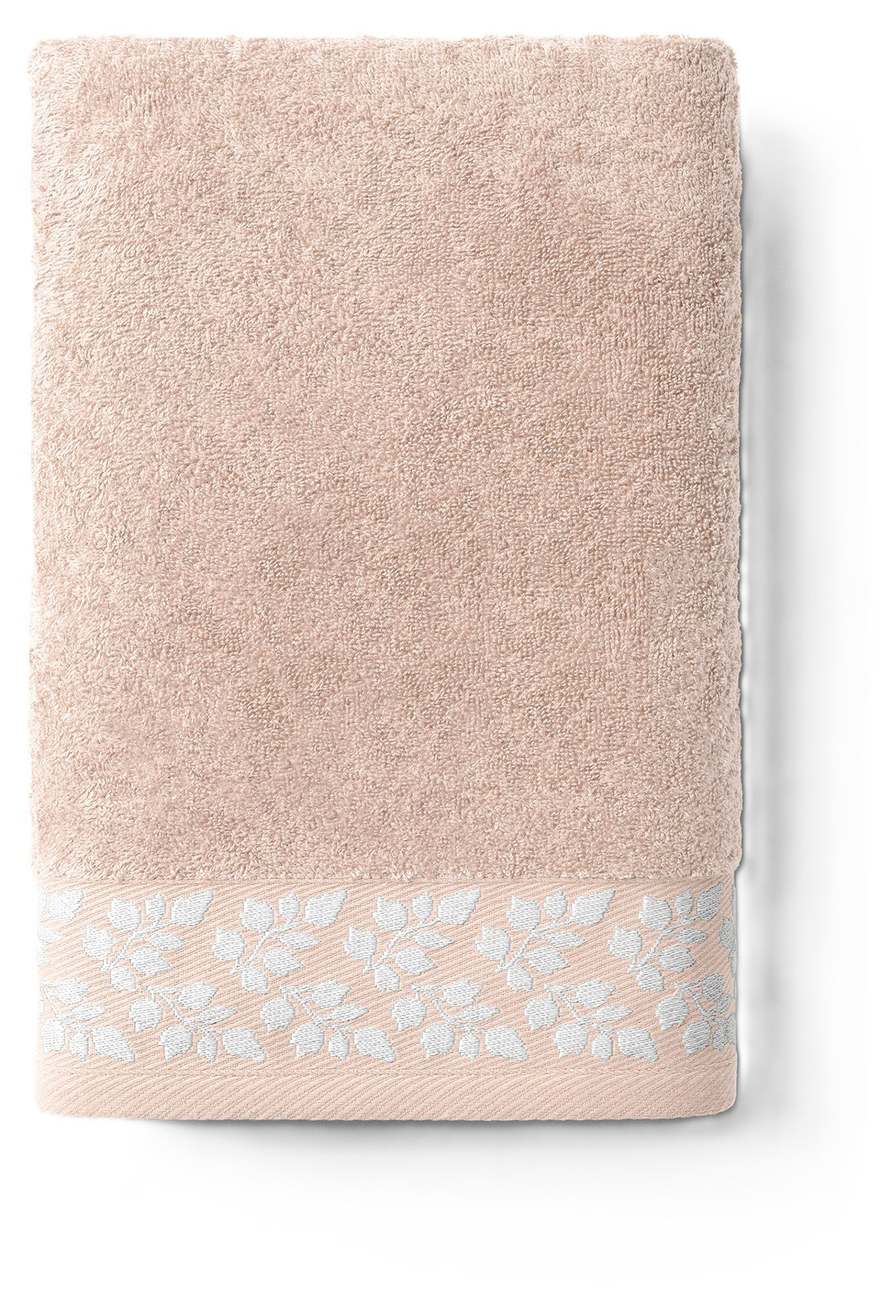 

Полотенце Волшебная Ночь Floret светло-бежевое, 70х140 см