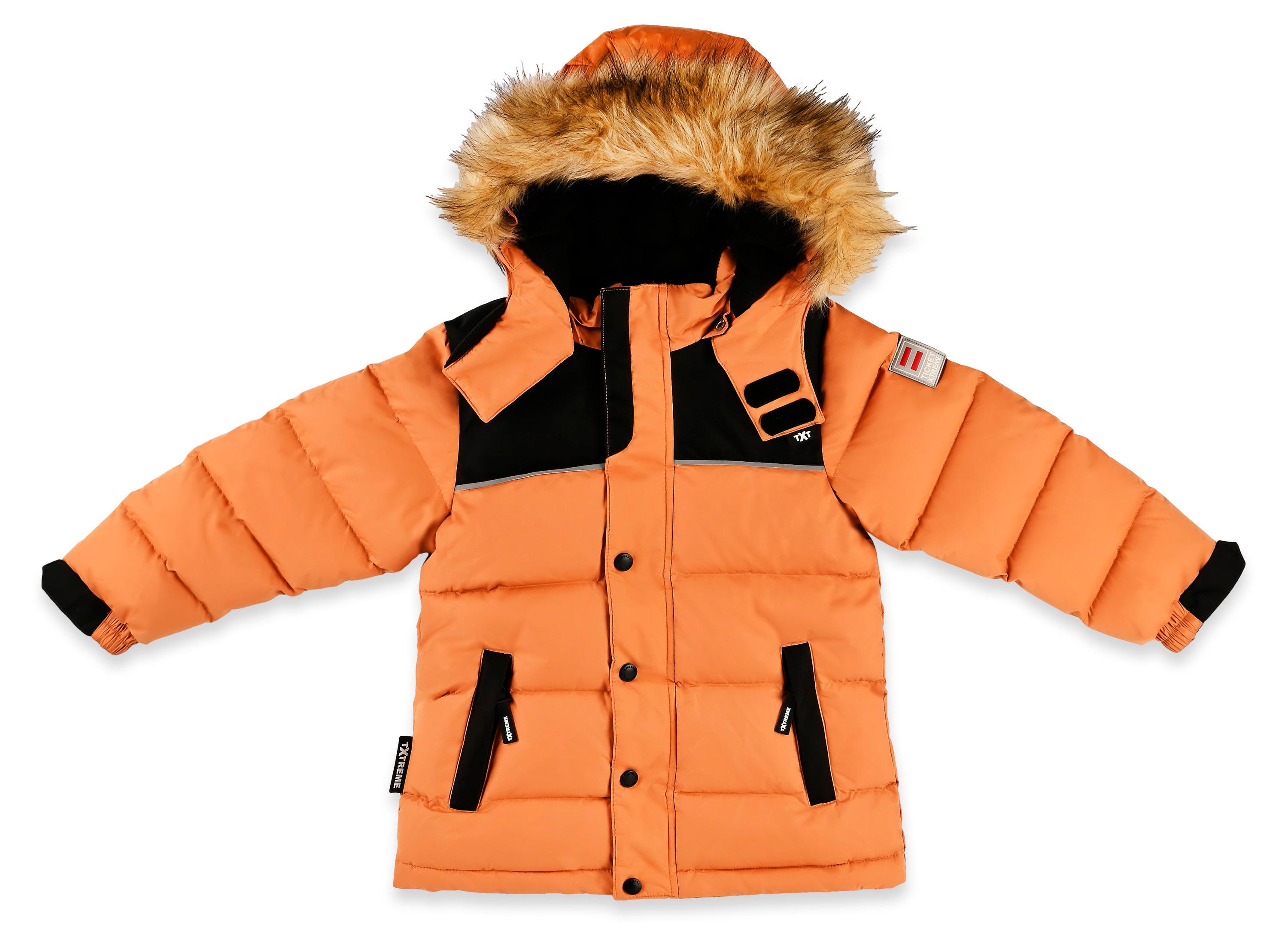 

Куртка зимняя для мальчика Ticket Xtreme оранжевая, р. 104-140 см