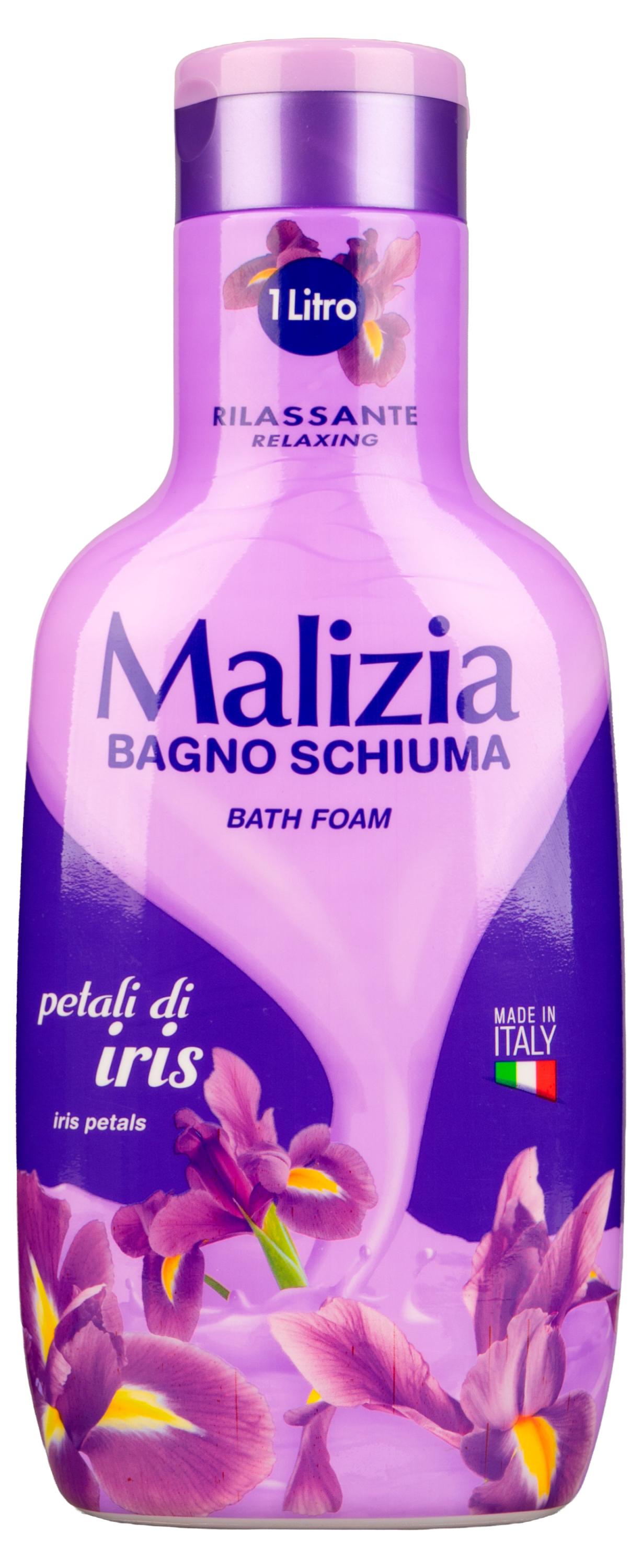Изображение товара Пена для ванны Malizia Iris Petals Италия, 1 л