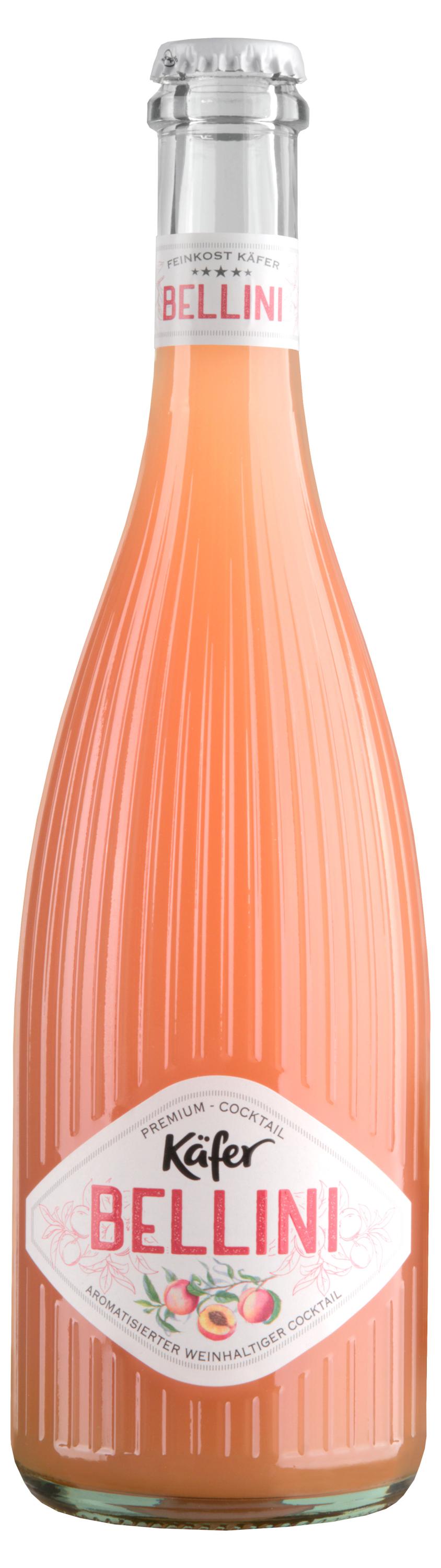 Изображение товара Коктейль Kafer Bellini газированный сладкий 0.75 л