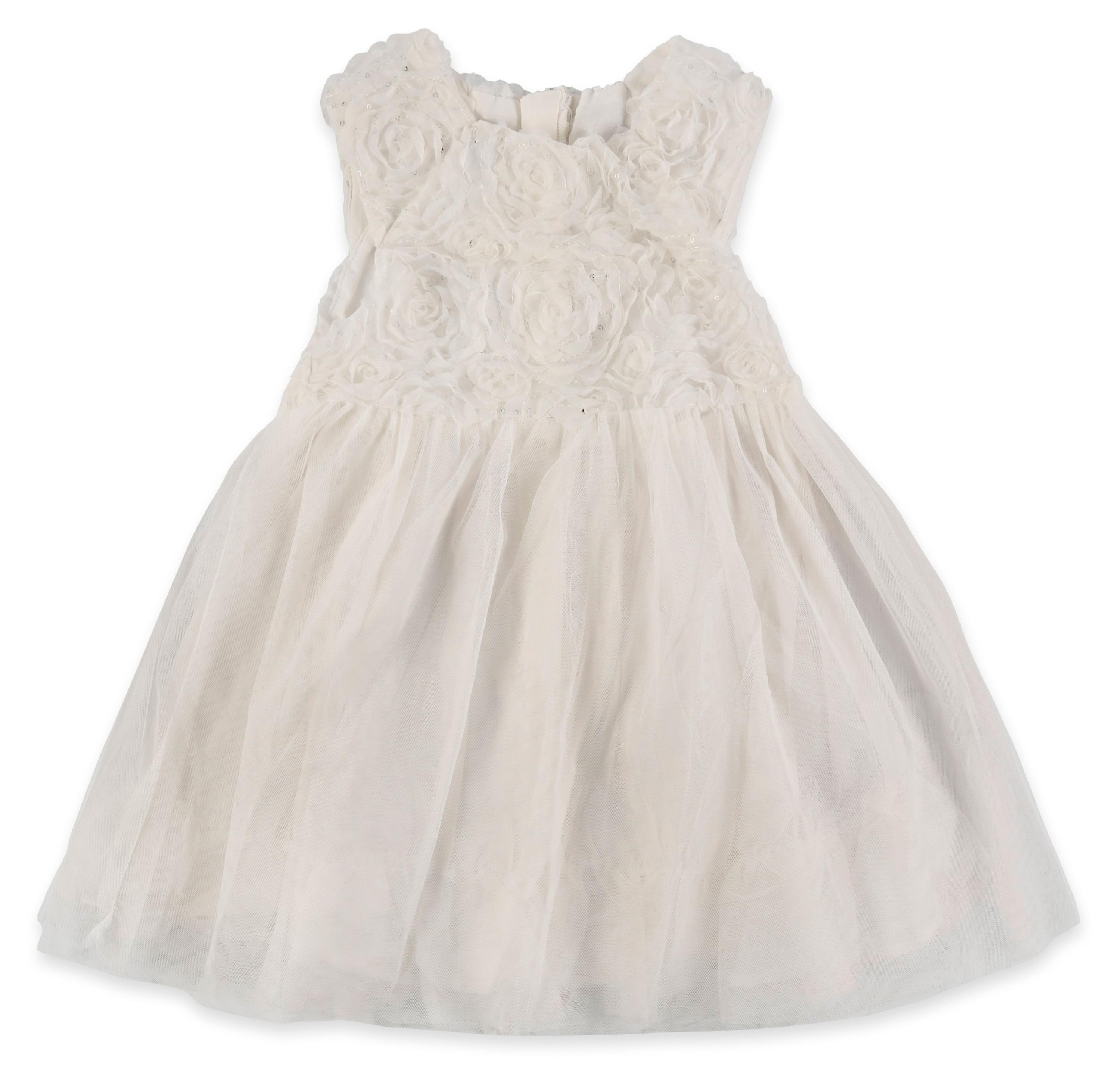 

Платье для девочки Mothercare белое, р. 104-128