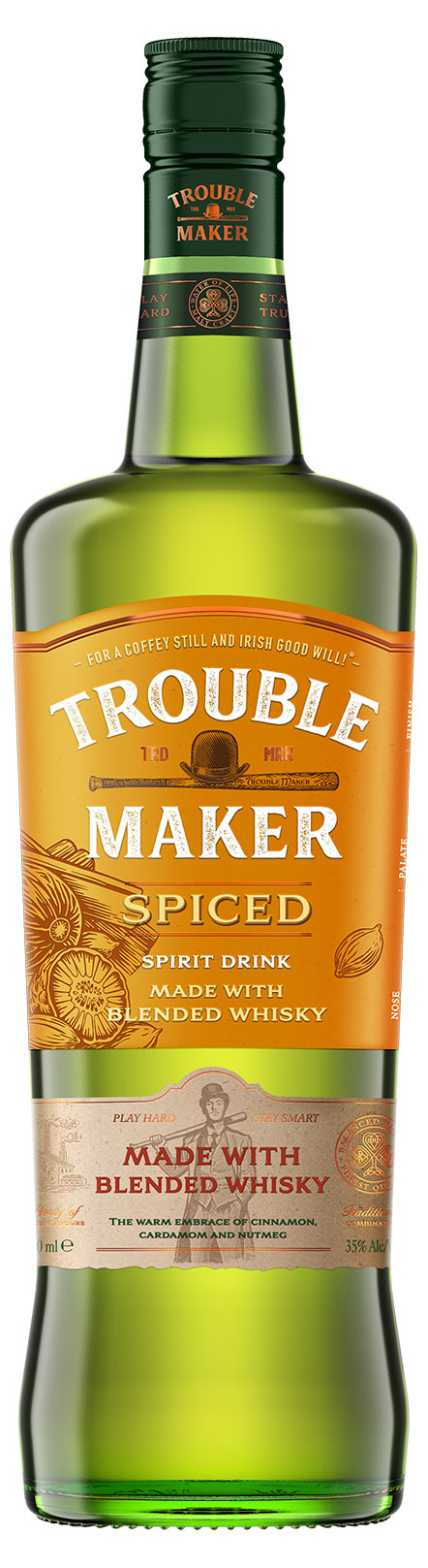 Изображение товара Troublemaker Spiced - пряная настойка 0, 7 л, 35%