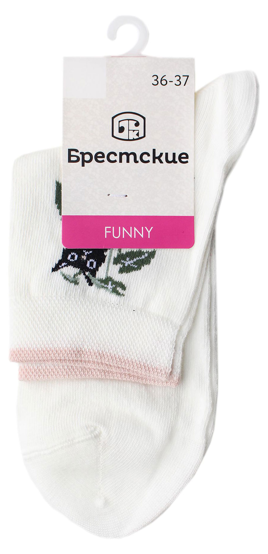 Изображение товара Носки женские «Брестские» молочные Беларусь, р 23