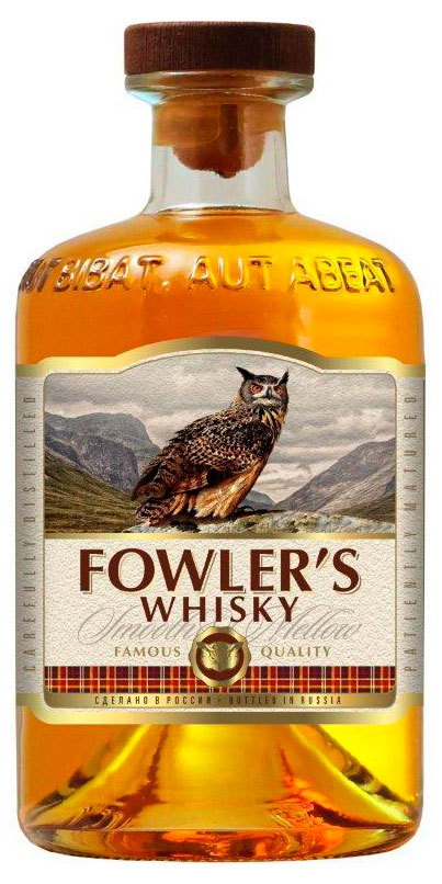 

Виски Fowlers зерновой ординарный Россия, 0,5 л