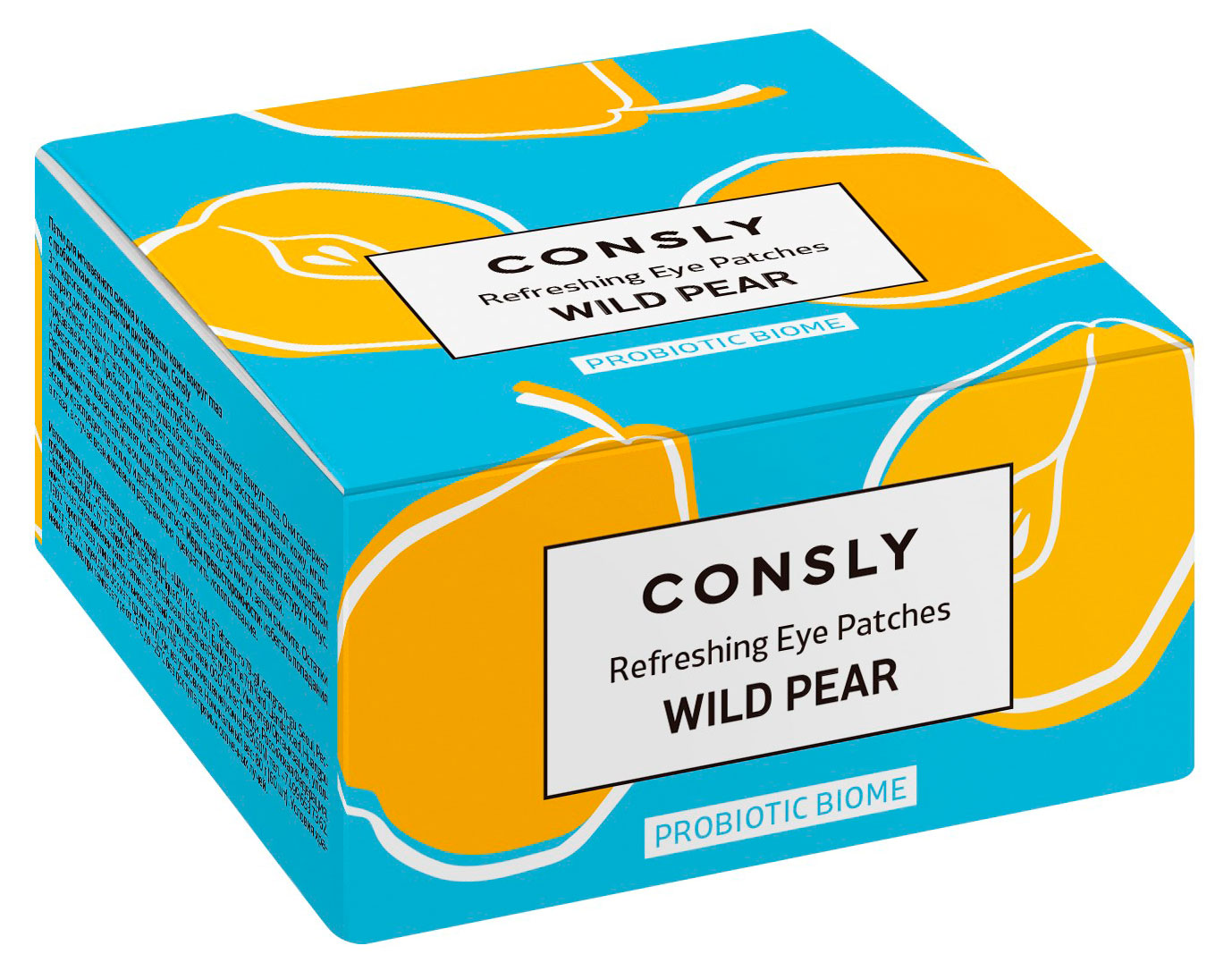 Изображение товара CONSLY Гидрогелевые патчи с грушей и пробиотиками для зоны вокруг глаз 60 шт