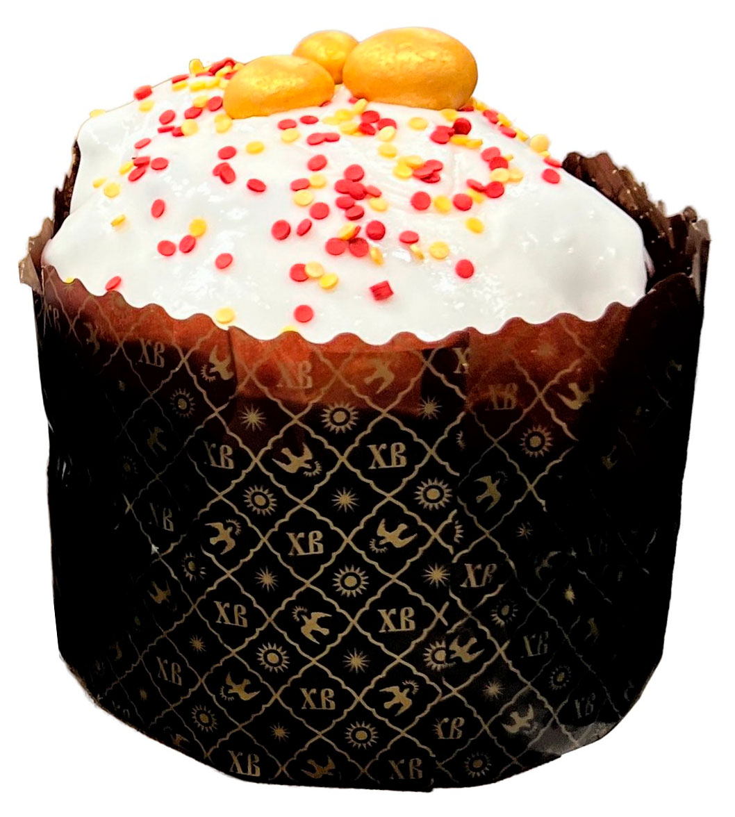 Изображение товара Кулич ООО Трио-Инвест 0.8 кг с изюмом и помадкой