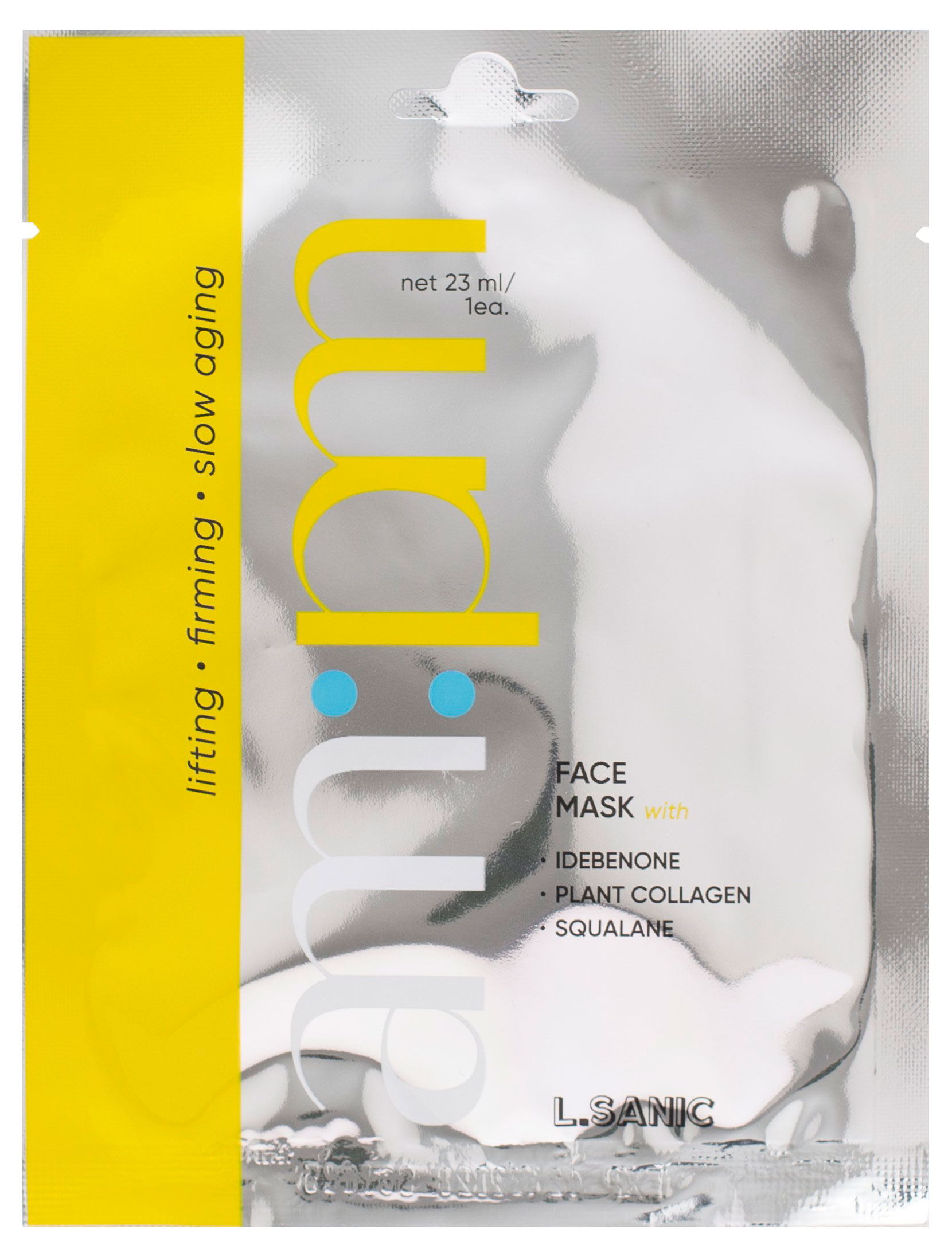 Изображение товара Маска-лифтинг тканевая для лица с идебеноном и коллагеном 23 мл Корея