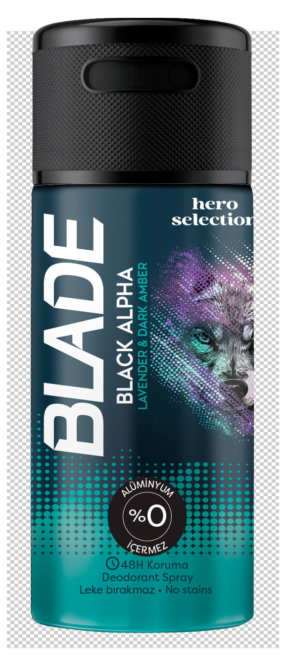 

Дезодорант Blade black alpha Турция, 90 мл