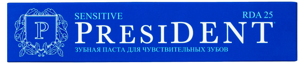 

Зубная паста President Sensitive для чувствительных зубов, 75 мл