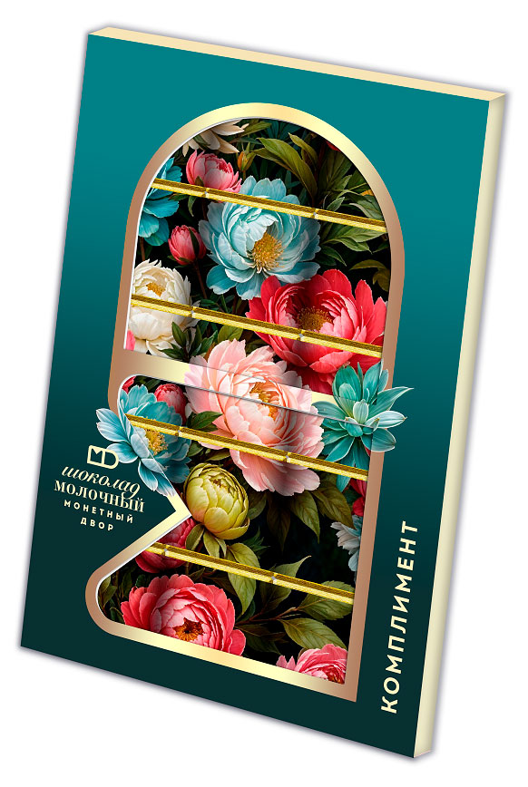 

Набор шоколада Монетный Двор Комплимент Фламинго молочный, 75 г