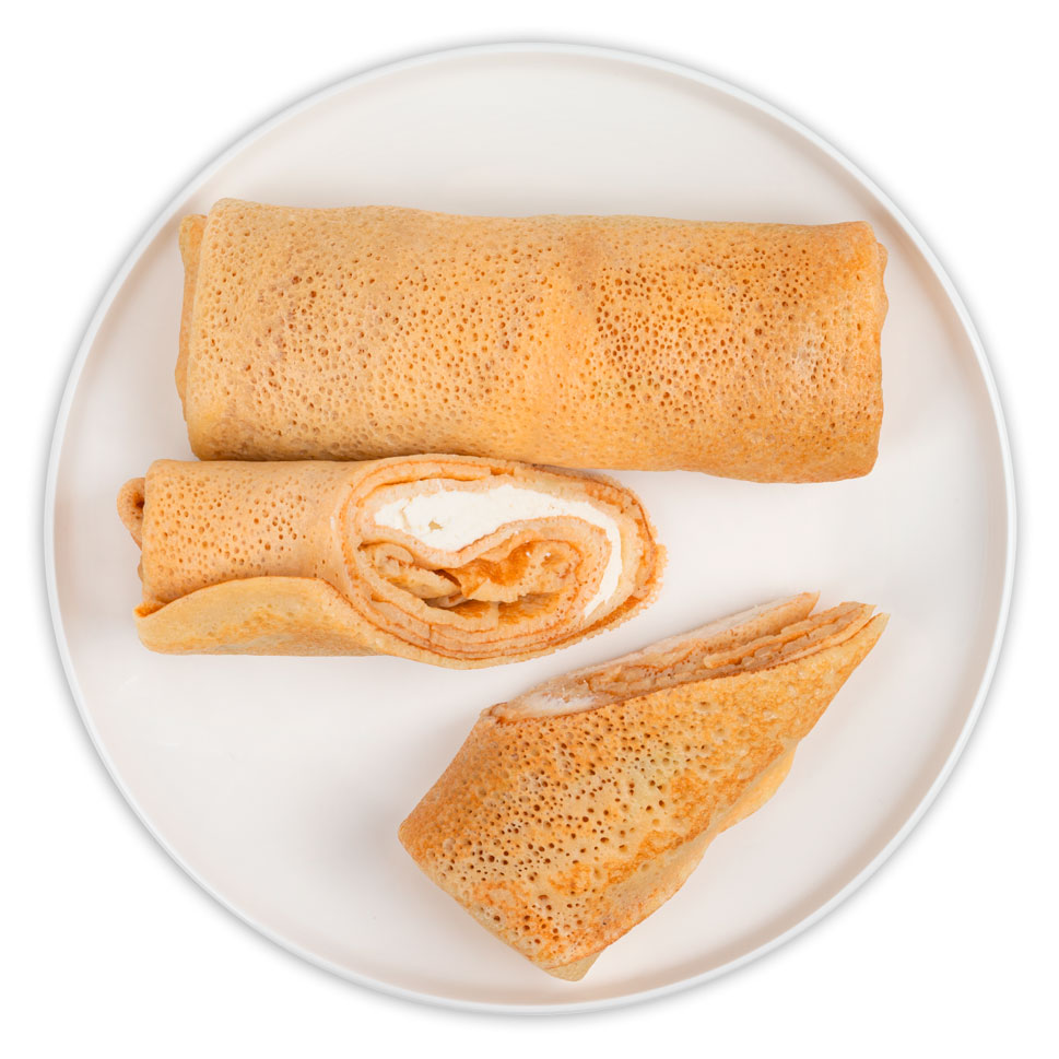 

Блинчики АШАН с творогом, вес