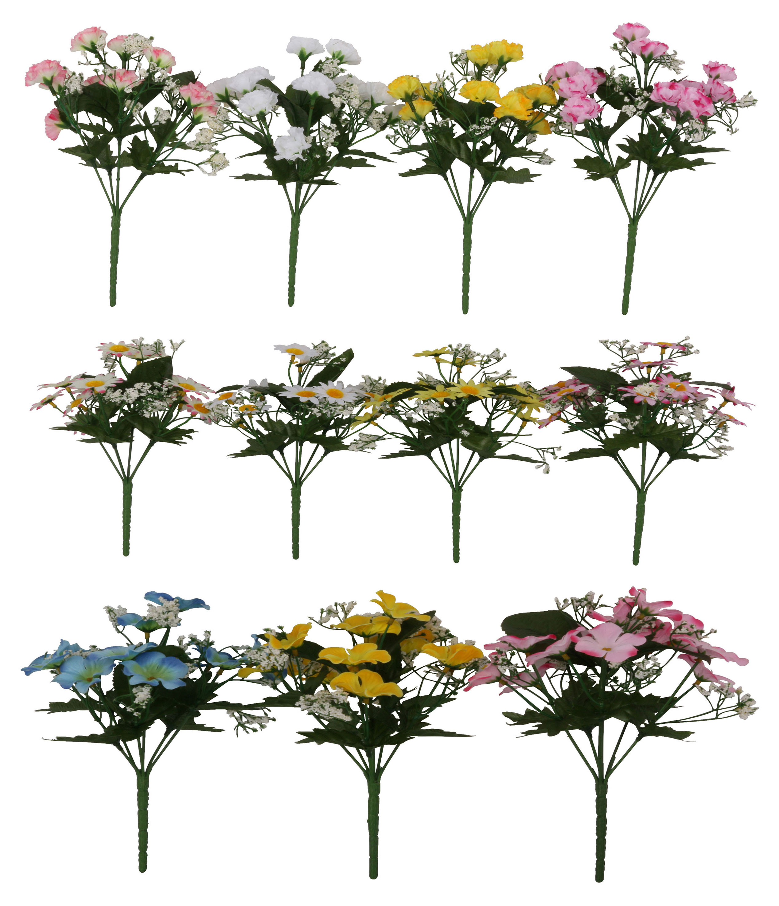 

Ветка искусственная Букет ромашка 24 см, 1 шт в ассортименте