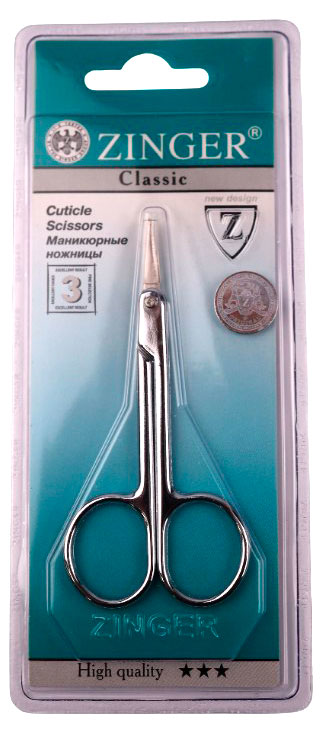 

Ножницы маникюрные Zinger Classic SC-02 для кутикулы