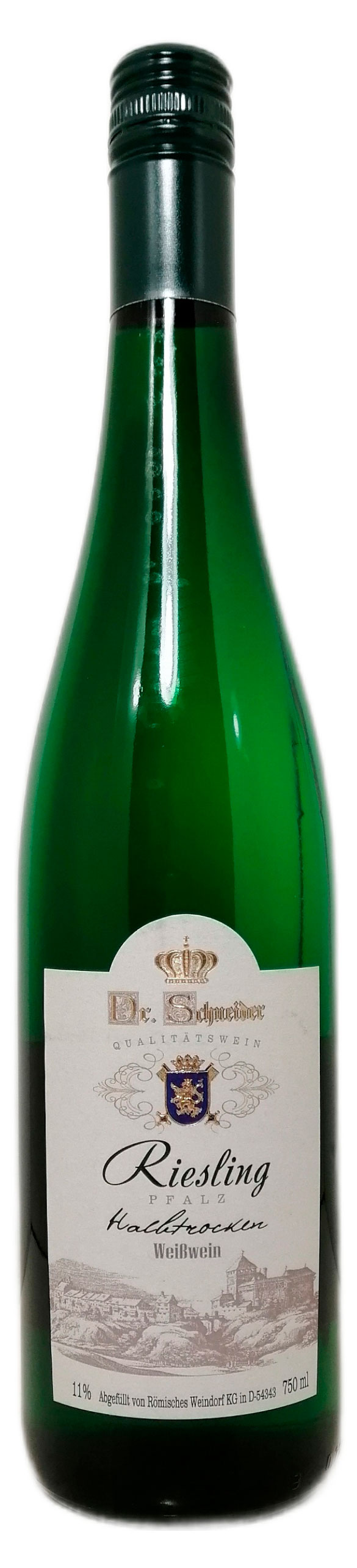 Изображение товара Вино Рислинг белое полусухое Германия, 0,75 л