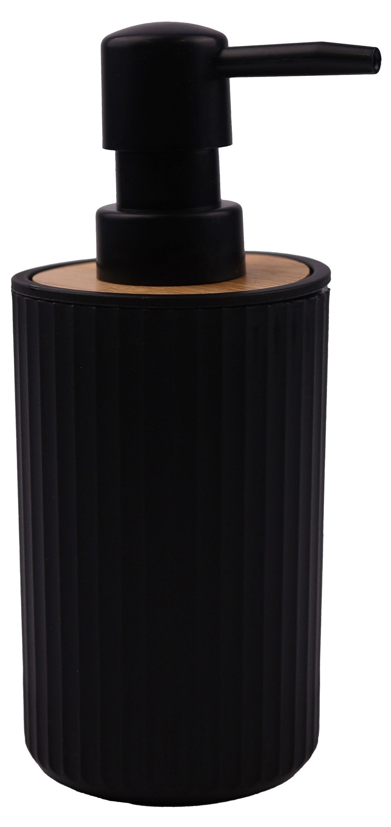 Изображение товара Actuel диспенсер для жидкого мыла бамбук черный
