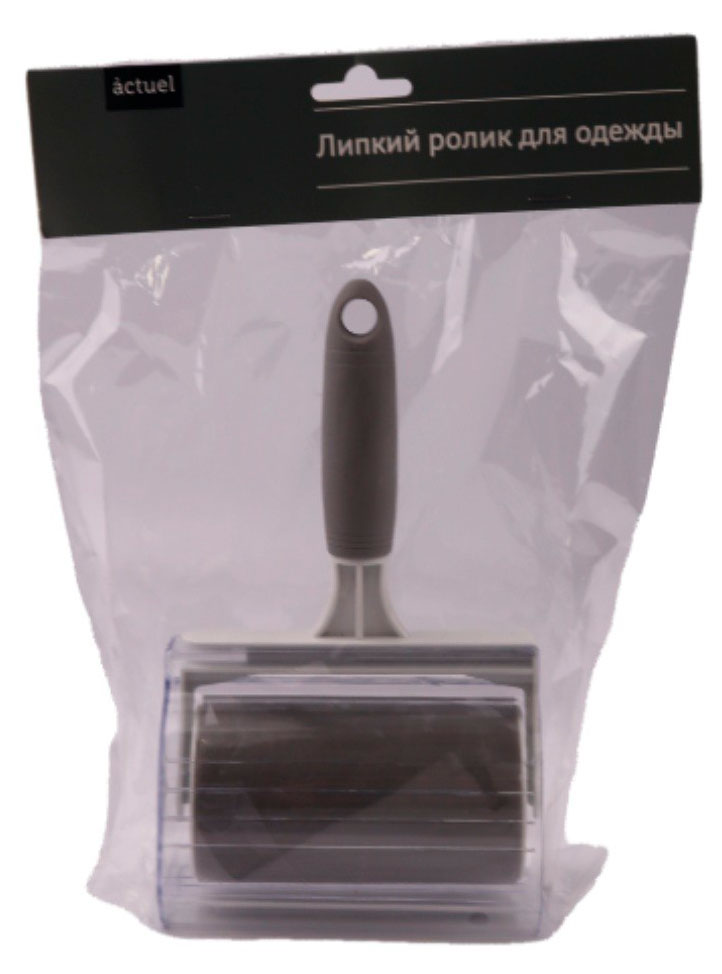 

Ролик для чистки одежды Actuel многоразовый с защитным футляром, 1 шт