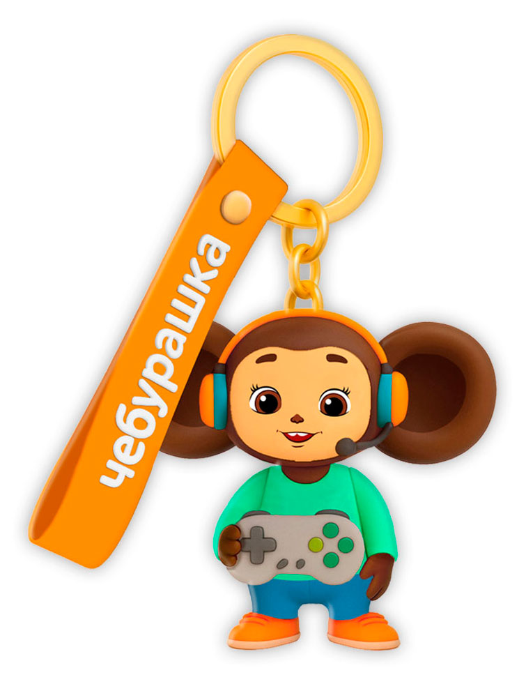

Брелок ND PLAY Чебурашка с ремешком, 1 шт в ассортименте