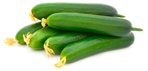 

Огурцы АШАН Красная птица среднеплодные гладкие, 600 г