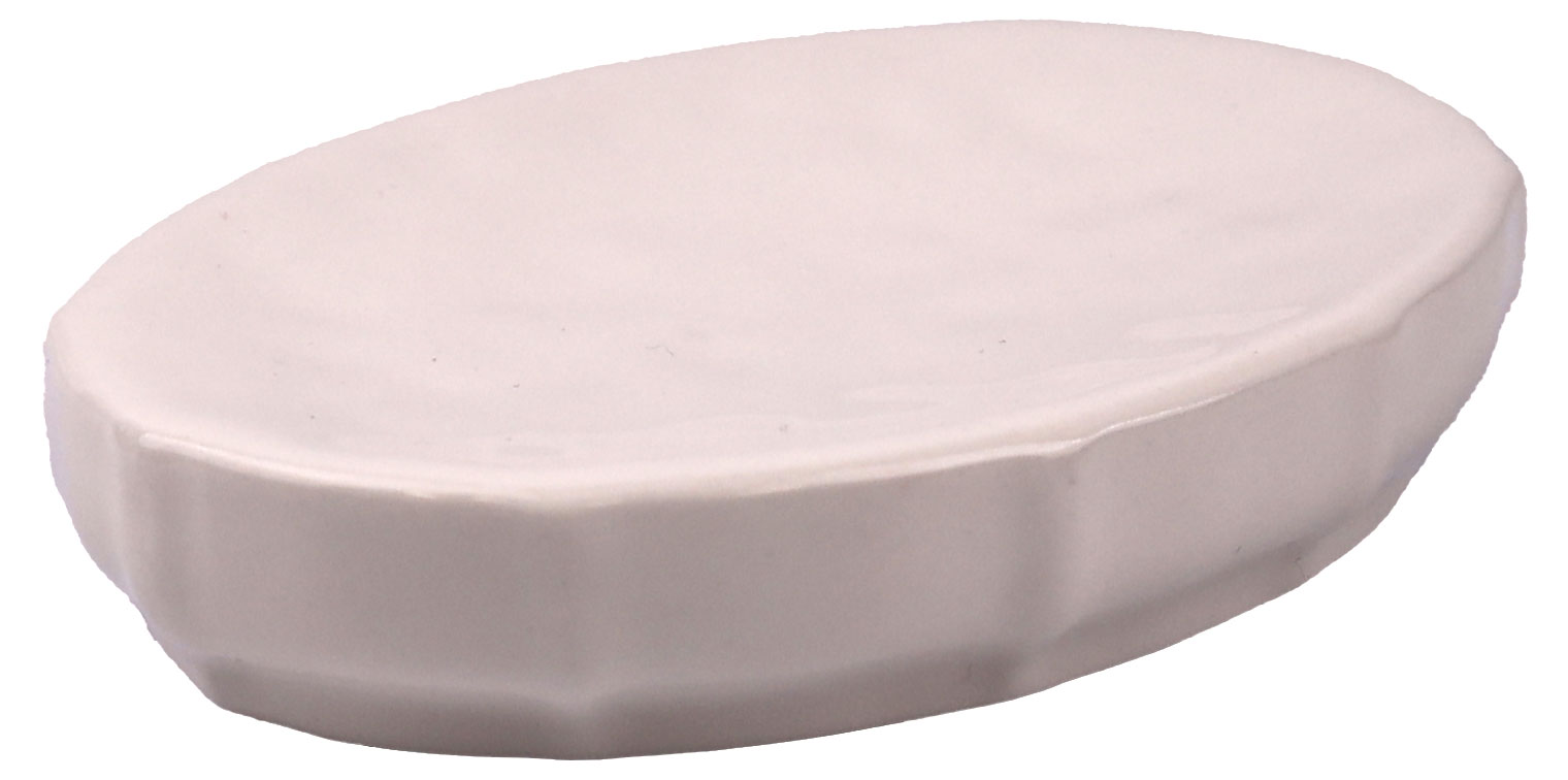 

Мыльница для ванной комнаты Actuel керамическая белая, 13,8х9,6х2,6 см