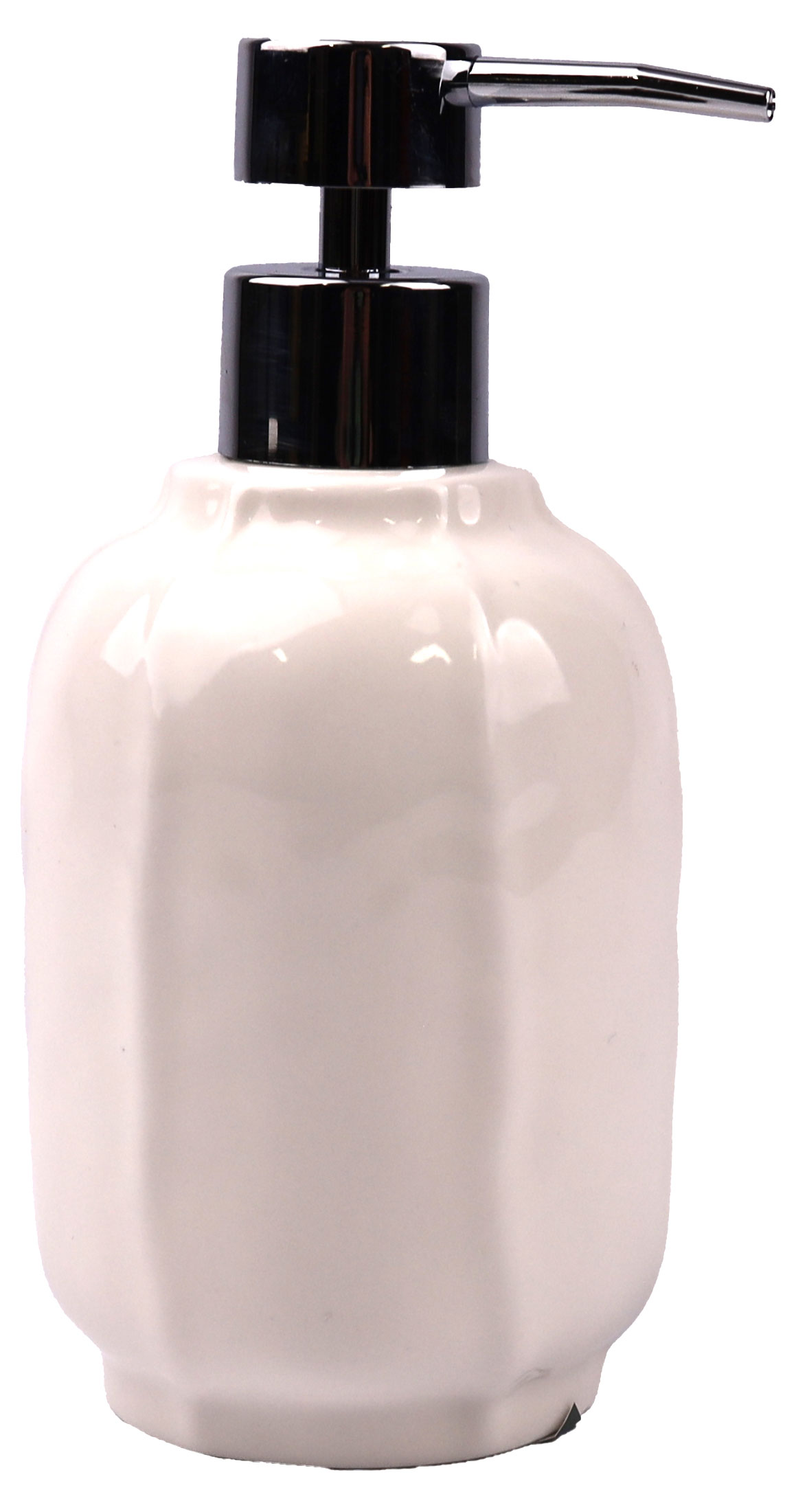 

Дозатор для жидкого мыла Actuel керамический белый, 8,4х8,4х17 см