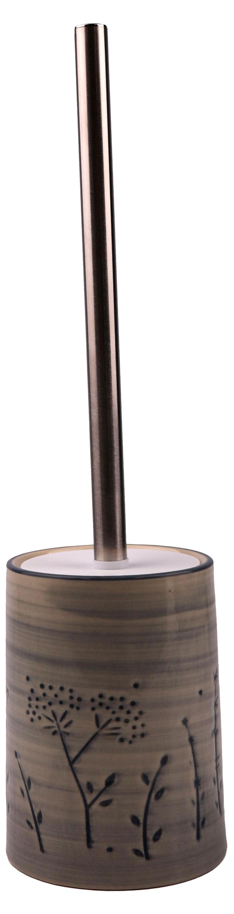 

Ершик для унитаза Actuel с подставкой керамика с растениями