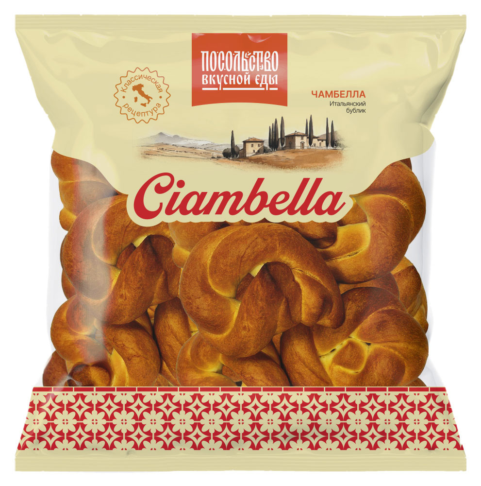 Изображение товара Печенье Чамбелла Посольство вкусной еды Ваниль 0.35 кг