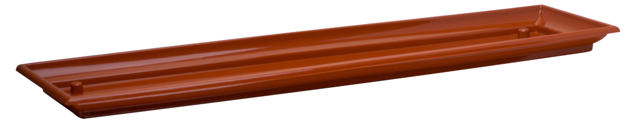 Изображение товара Поддон балконный Santino Терракотовый 556 мм для цветов