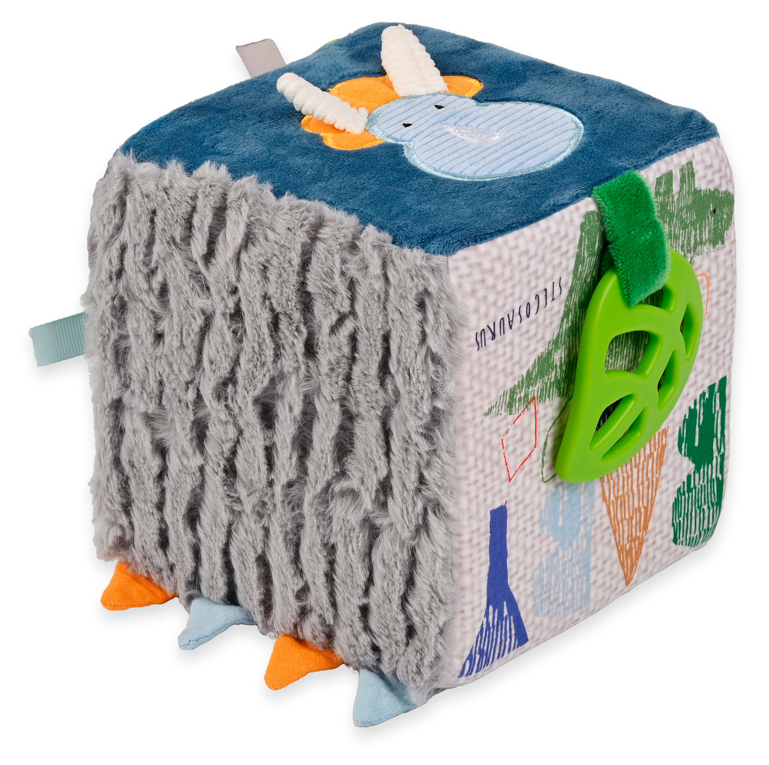 Изображение товара Игрушка развивающая Mothercare Кубик Динозаврик, 14 см