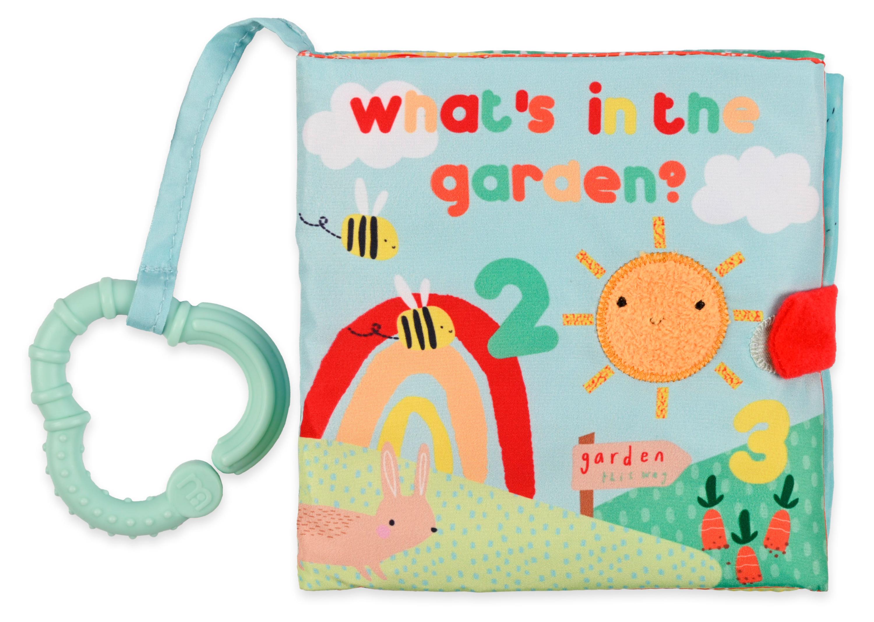 

Игрушка мягкая Mothercare Книга Что в саду