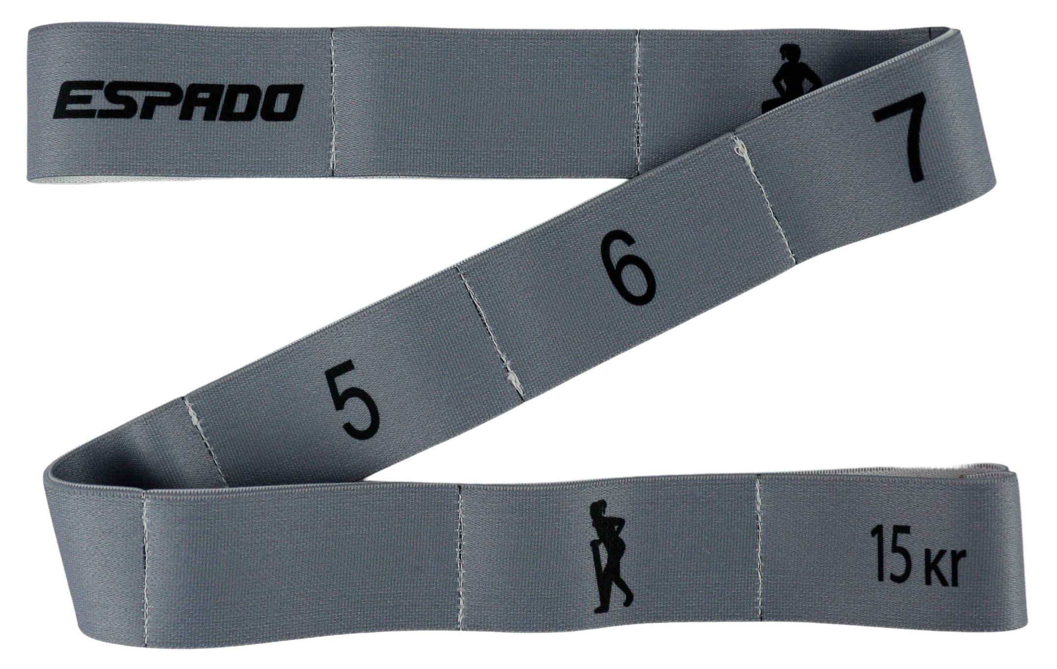 Изображение товара Espado эспандер ленточный с захватами 15 кг 80x4 см