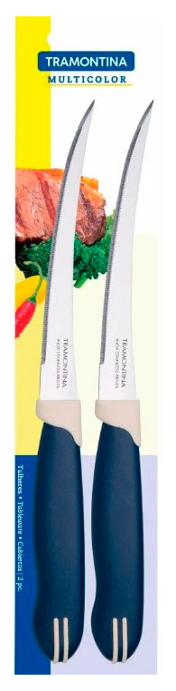 Изображение товара Ножи для томатов Tramontina Multicolor 12,5 см Бразилия, 2 шт