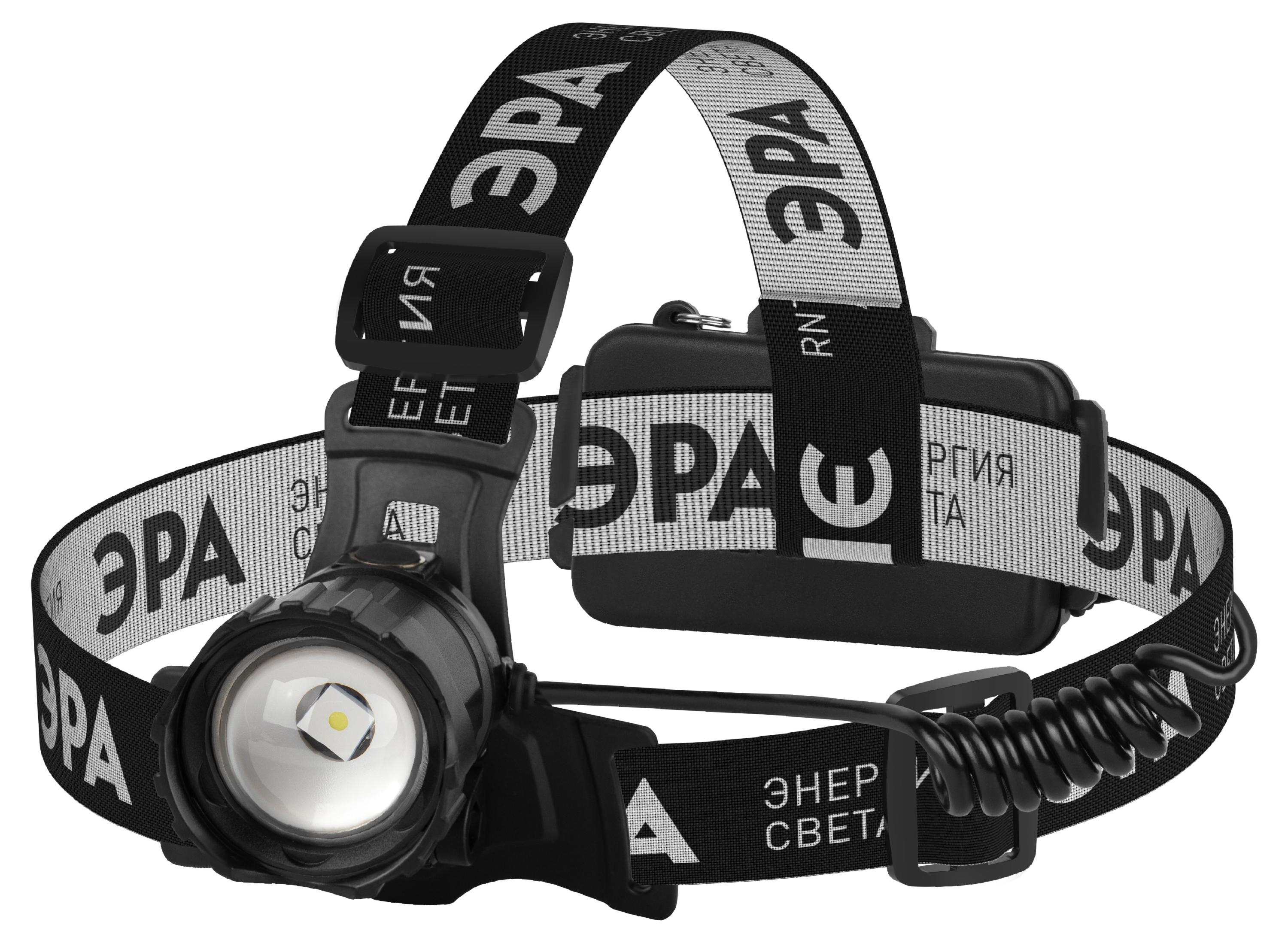 

Фонарь налобный ЭРА GA-815 аккумуляторный светодиодный 10 Вт