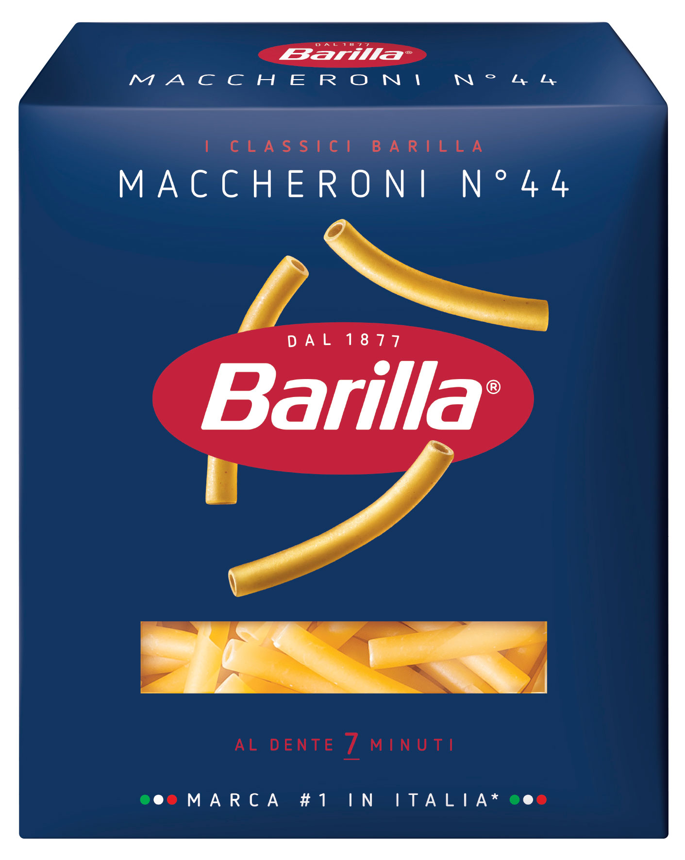 Изображение товара Макаронные изделия Barilla Maccheroni n 44, 450 г для итальянской пасты