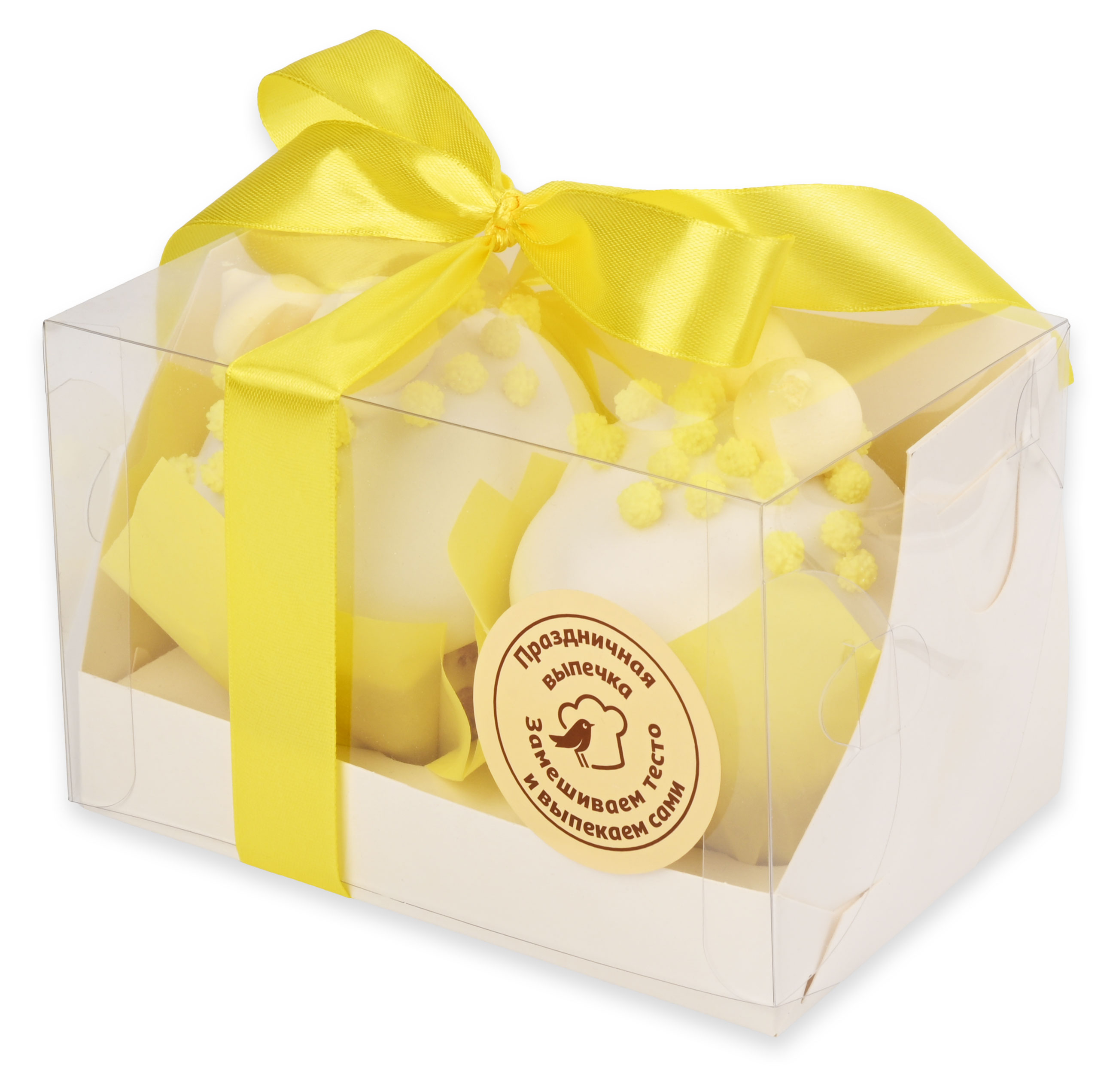 

Маффин АШАН Творожный праздничный, 120 г х 2 шт