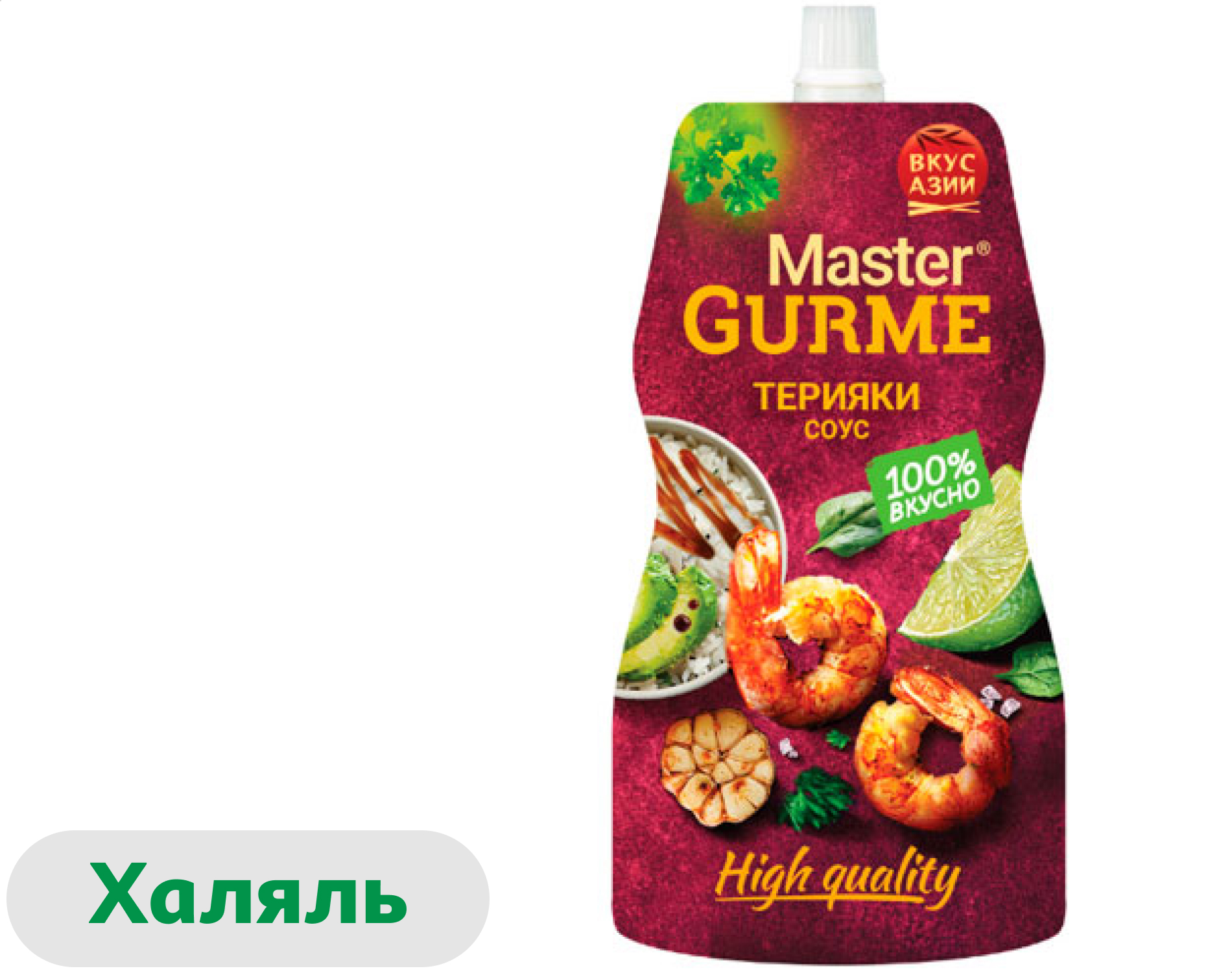 Изображение товара Соус Терияки Master Gurme 200 мл для блюд японской кухни и не только