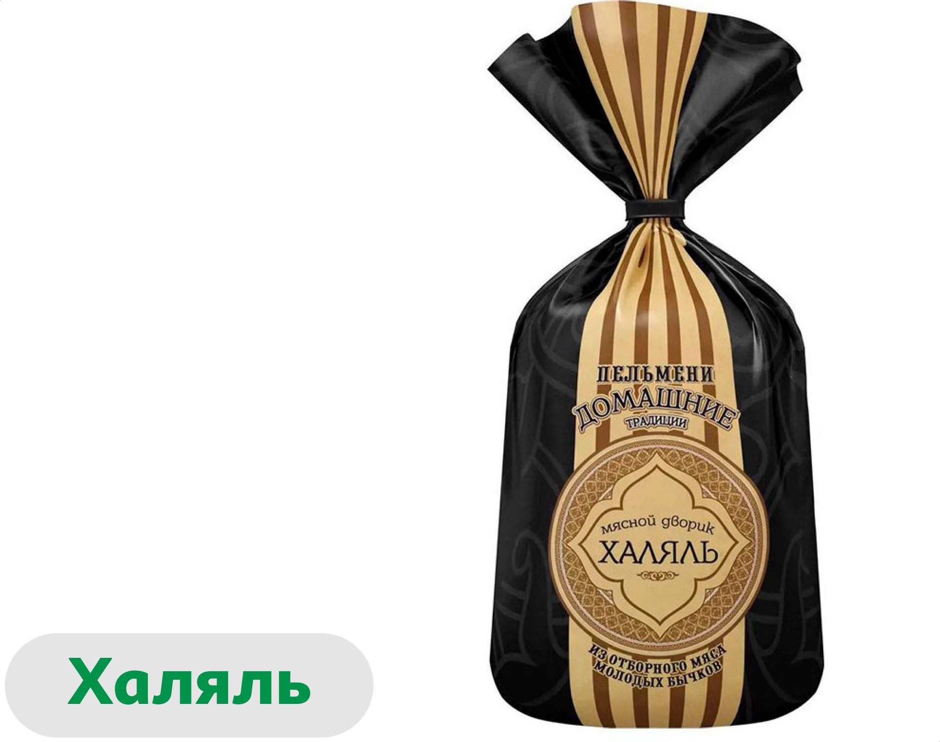 

Пельмени Мясной Дворик Халяль Домашние, 800 г