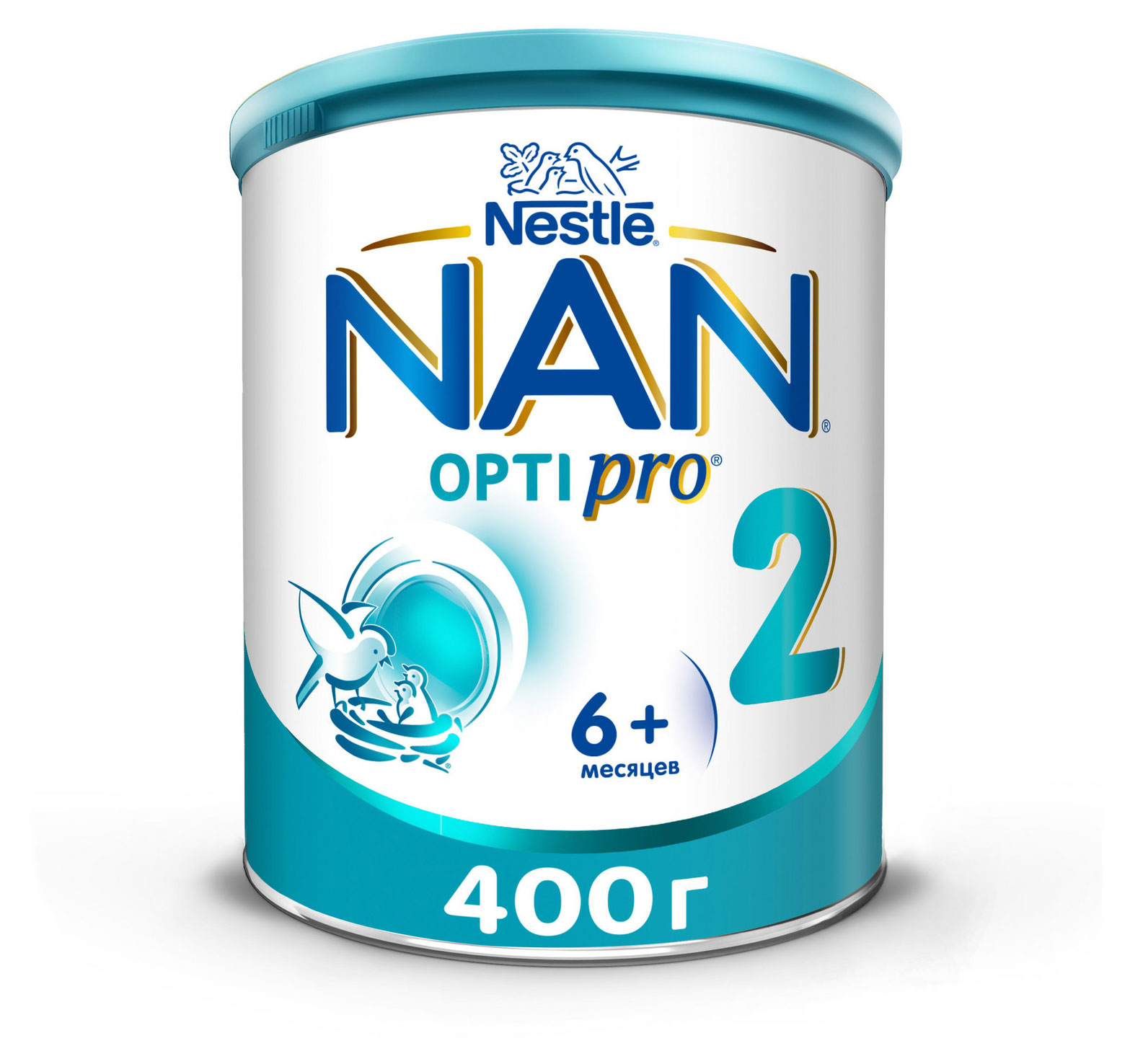 Изображение товара Смесь сухая молочная NAN 2 Optipro для роста иммунитета и развития мозга с 6 мес. БЗМЖ, 400 г