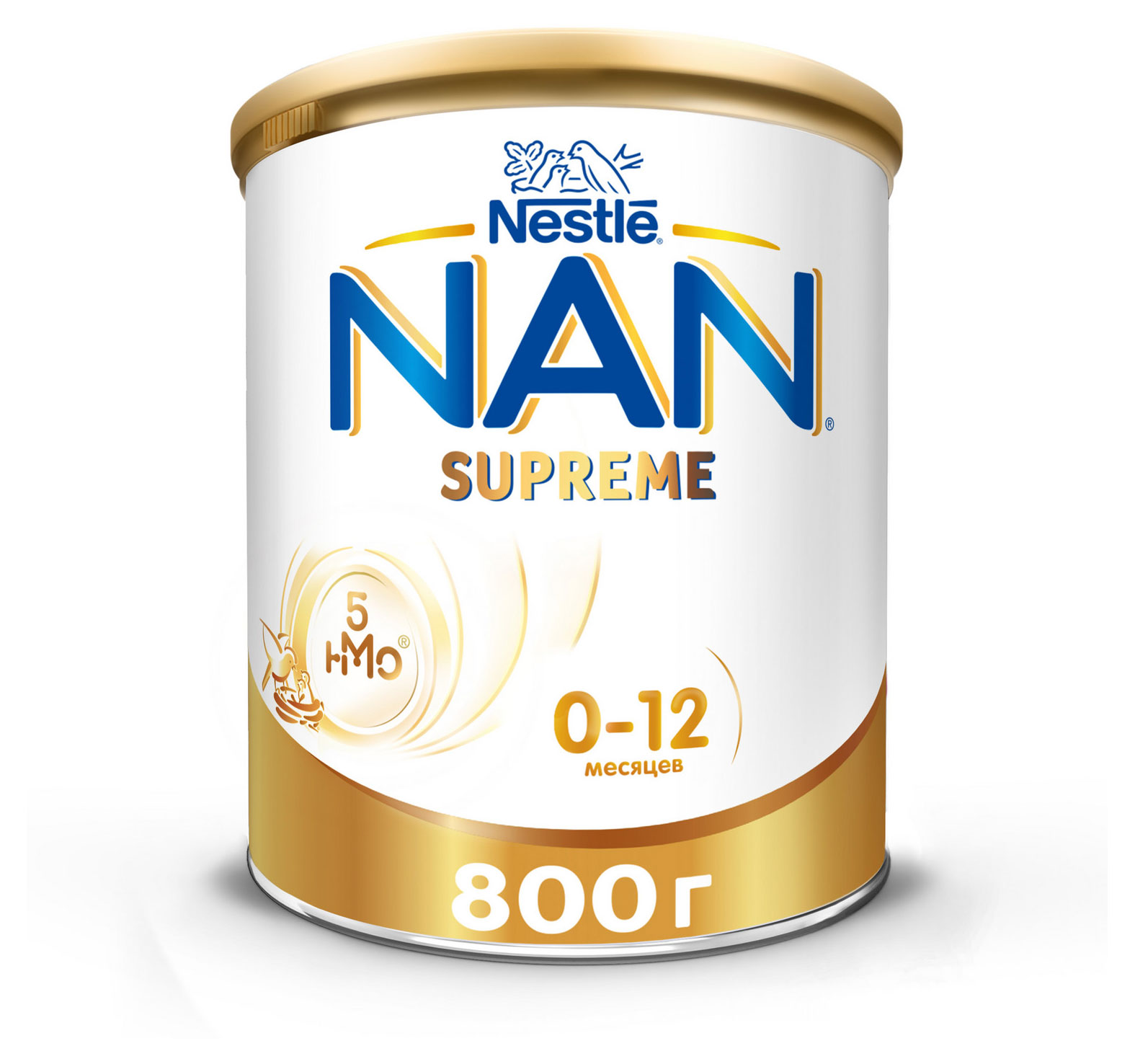 Изображение товара Смесь сухая молочная NAN Supreme 1 с олигосахаридами для защиты от инфекций с 0 до 12 мес. БЗМЖ, 800 г