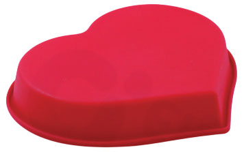 Изображение товара Форма для торта Actuel Сердце силиконовая, 23х24,5х3,6 см