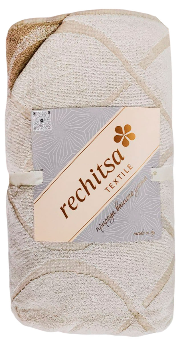 

Полотенце махровое Речицкий текстиль Стиль-бесконечность хлопок с добавлением льна Беларусь, 67x140 см