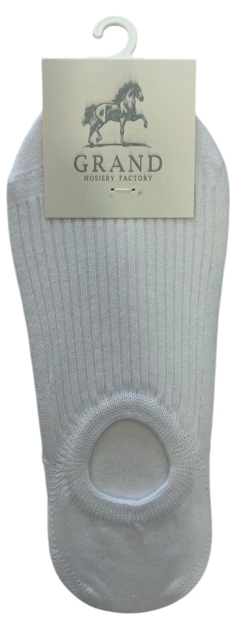 Изображение товара Носки-следки женские Grand белые, р. 36-39