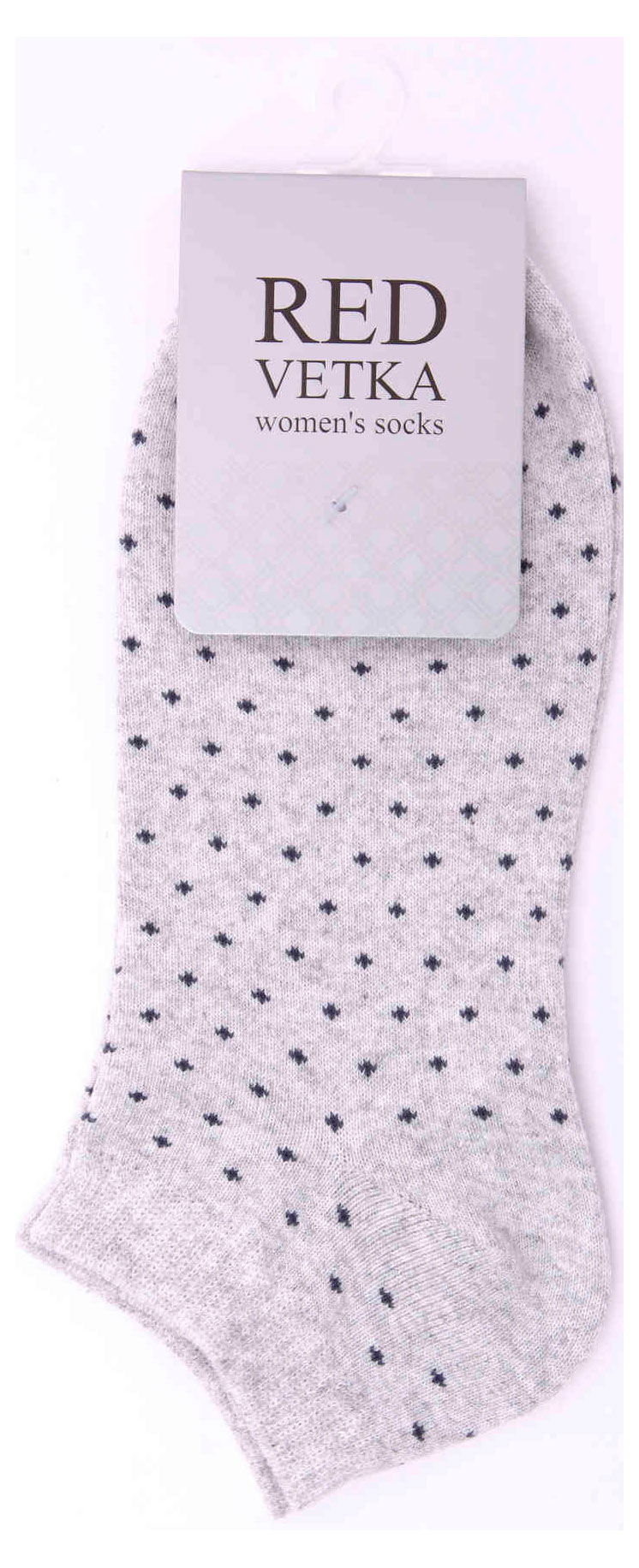 Изображение товара Носки женские «Красная Ветка» укороченные серые, р. 23-25