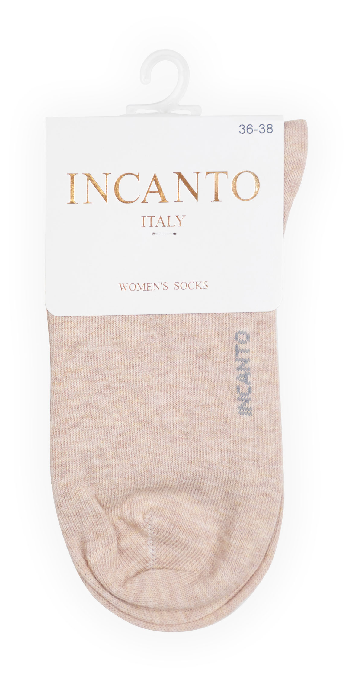 Изображение товара Носки женские INCANTO бежевые, р. 36-38