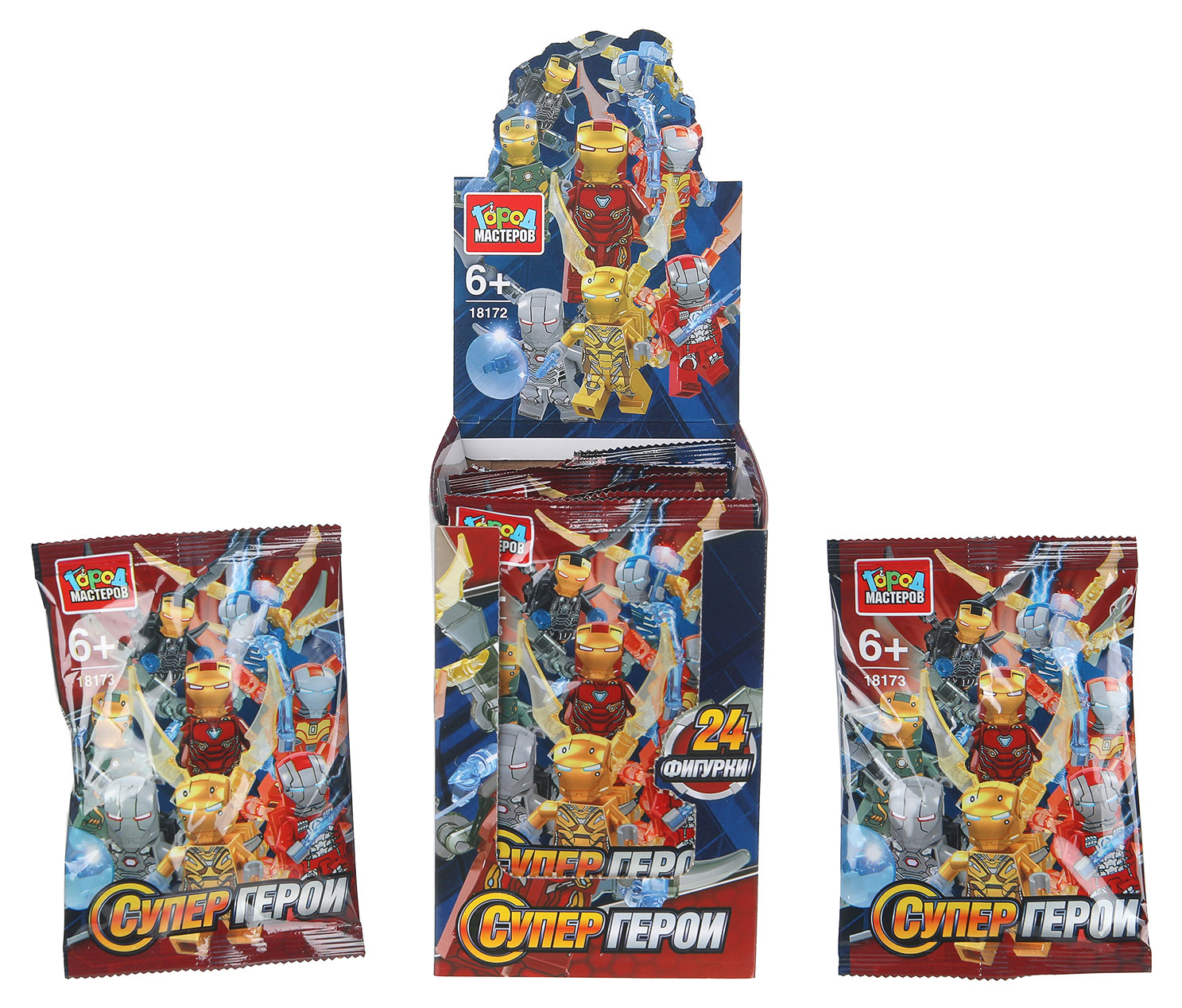 Изображение товара Фигурки Супергерои Город мастеров Фигурка 4,5 см