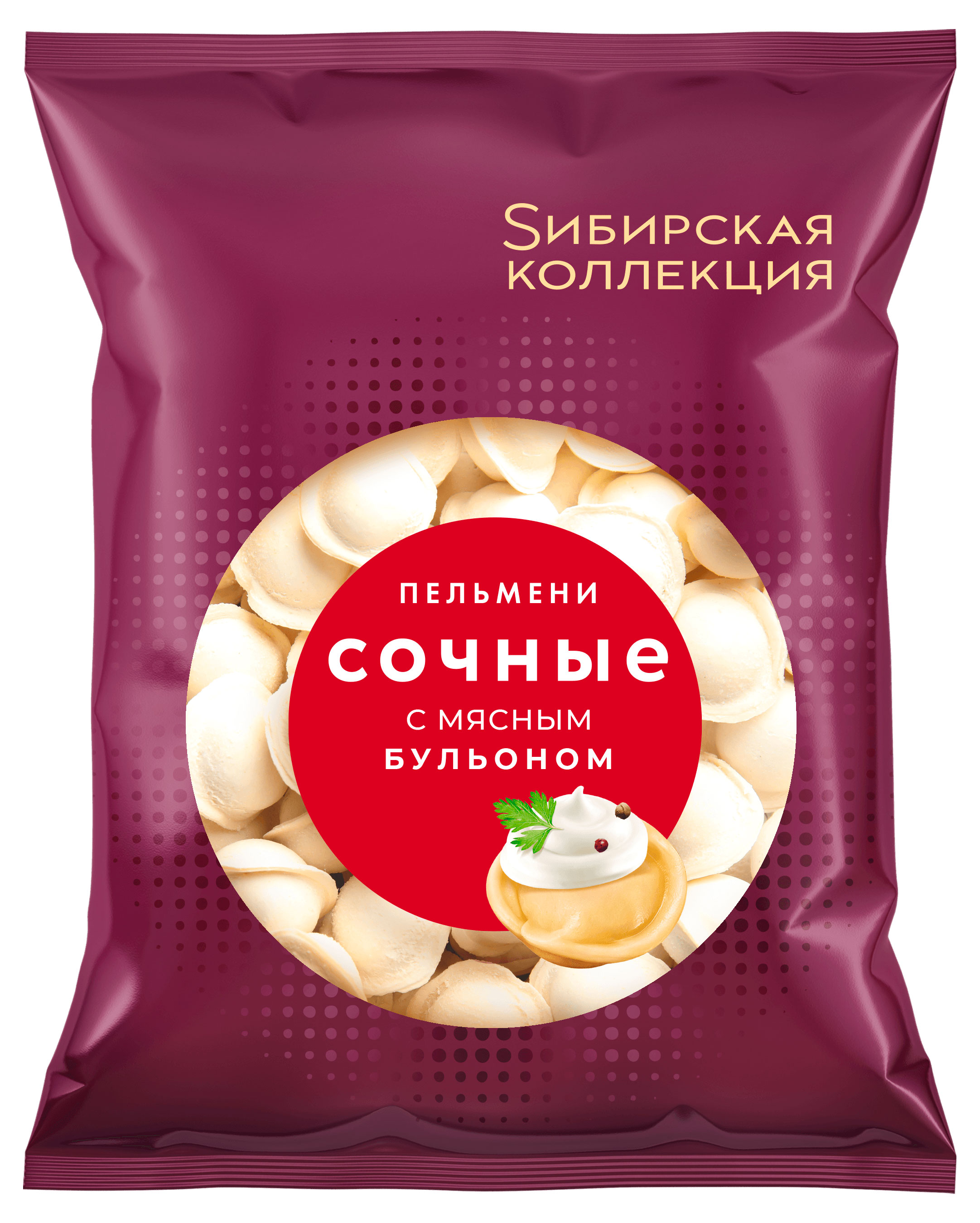 Изображение товара Пельмени «Sибирская Коллекция» Сочные с мясным бульоном, 400 г