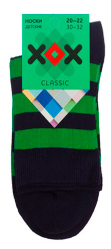 Изображение товара Носки детские ХОХ D-3R2 Темно-синие 22