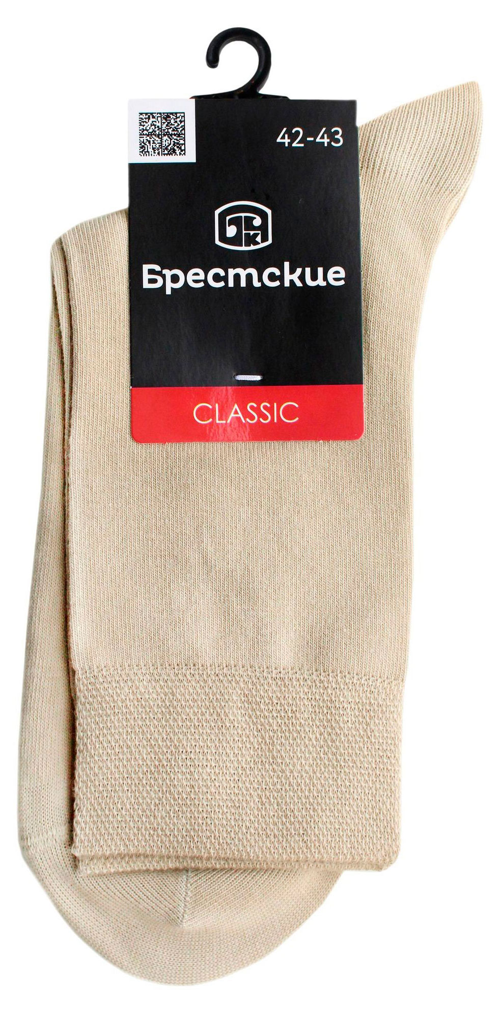 Изображение товара Носки мужские Брестские бежевые 2122 27 размер, комфорт и качество