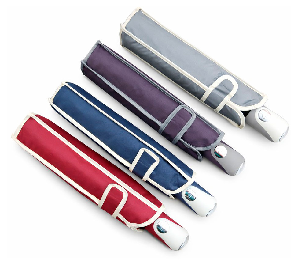 Изображение товара Зонт женский Jin 3 сложения полный автомат, 1 шт в ассортименте