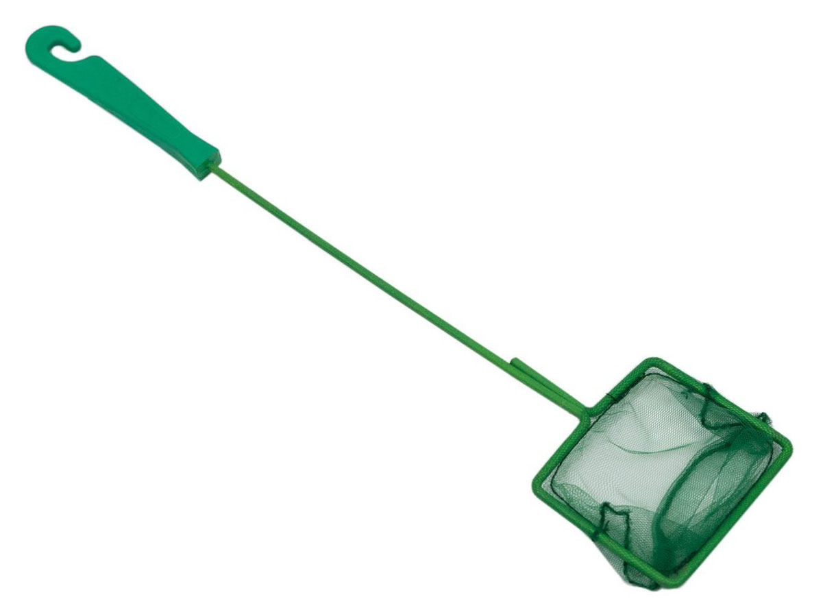 Изображение товара Сачок для аквариума HOMEFISH металлический с пластиковой ручкой, 33 см